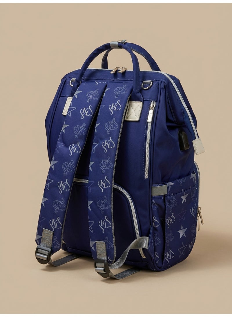 Kidilo Premium Multi-Function Diaper Bag Backpack with Portable Changing Mat, Waterproof Large Capacity Travel Organizer for Mom and Dad - Image 4